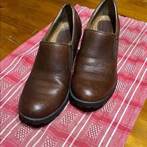 Brown Leather Women's Shoes